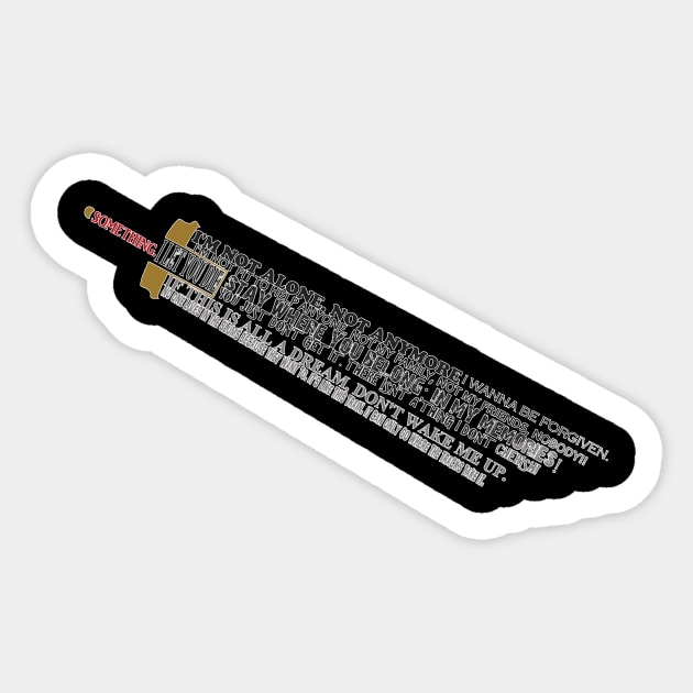 Cloud Quote Sticker by KanaHyde